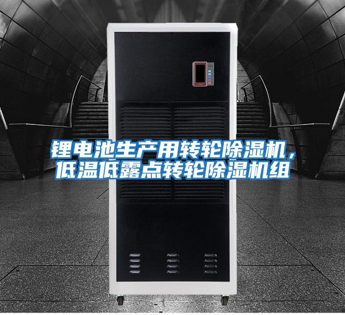鋰電池生產(chǎn)用轉輪除濕機，低溫低露點(diǎn)轉輪除濕機組
