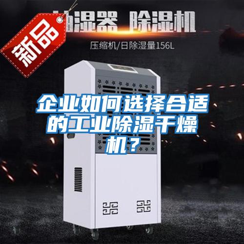 企業(yè)如何選擇合適的工業(yè)除濕干燥機？