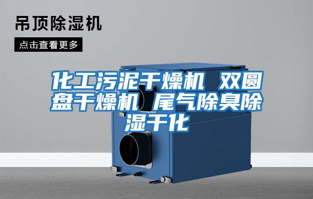 化工污泥干燥機 雙圓盤(pán)干燥機 尾氣除臭除濕干化