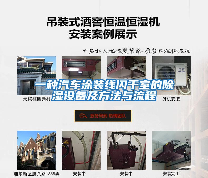 一種汽車(chē)涂裝線(xiàn)閃干室的除濕設備及方法與流程