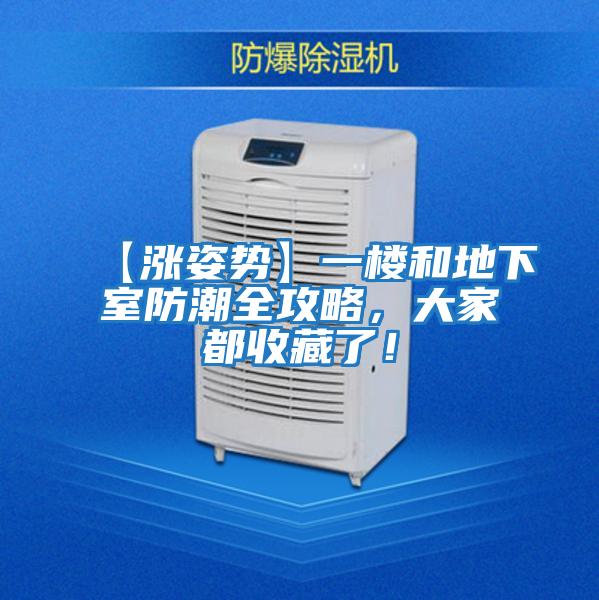 【漲姿勢】一樓和地下室防潮全攻略，大家都收藏了！