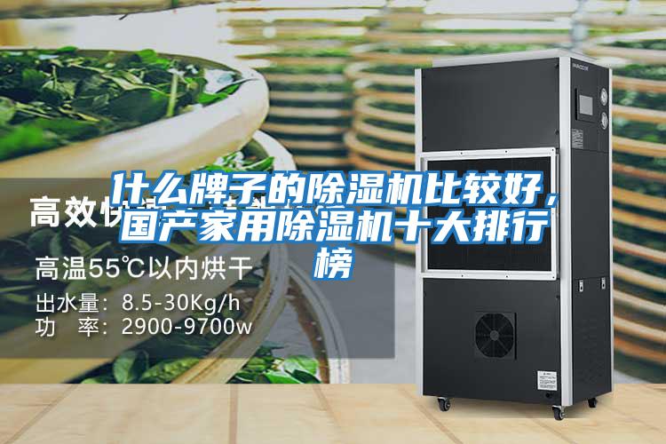 什么牌子的除濕機比較好，國產(chǎn)家用除濕機十大排行榜
