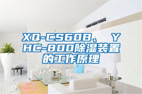 XQ-CS60B、 YHC-800除濕裝置的工作原理
