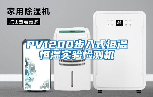 PV1200步入式恒溫恒濕實(shí)驗檢測機