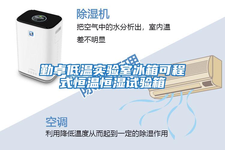 勤卓低溫實(shí)驗室冰箱可程式恒溫恒濕試驗箱