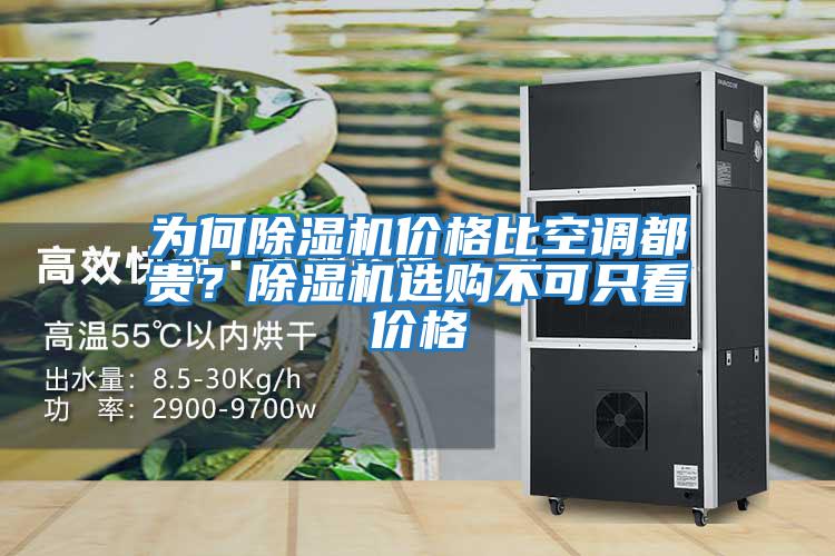 為何除濕機價(jià)格比空調都貴？除濕機選購不可只看價(jià)格
