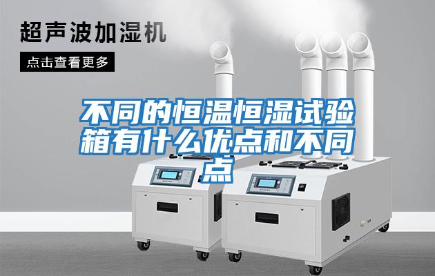 不同的恒溫恒濕試驗箱有什么優(yōu)點(diǎn)和不同點(diǎn)