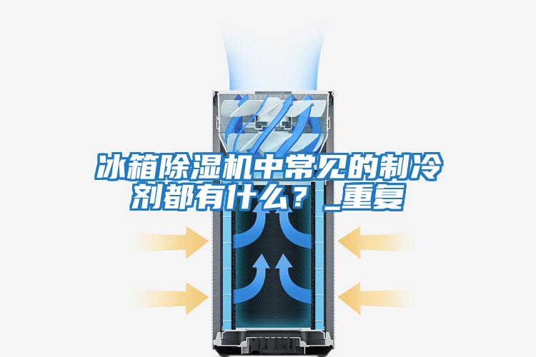 冰箱除濕機中常見(jiàn)的制冷劑都有什么？_重復