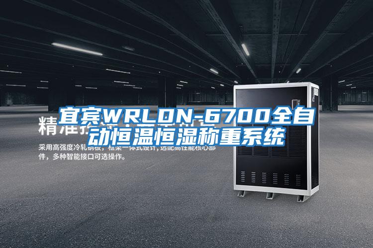 宜賓WRLDN-6700全自動(dòng)恒溫恒濕稱(chēng)重系統