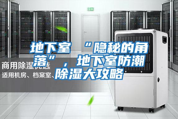 地下室≠“隱秘的角落”，地下室防潮除濕大攻略