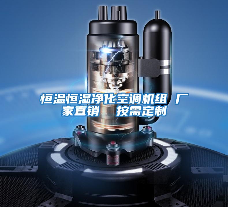 恒溫恒濕凈化空調機組 廠(chǎng)家直銷(xiāo)  按需定制