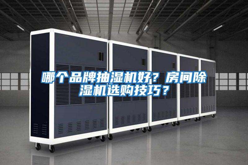 哪個(gè)品牌抽濕機好？房間除濕機選購技巧？