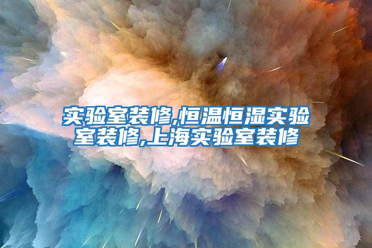 實(shí)驗室裝修,恒溫恒濕實(shí)驗室裝修,上海實(shí)驗室裝修