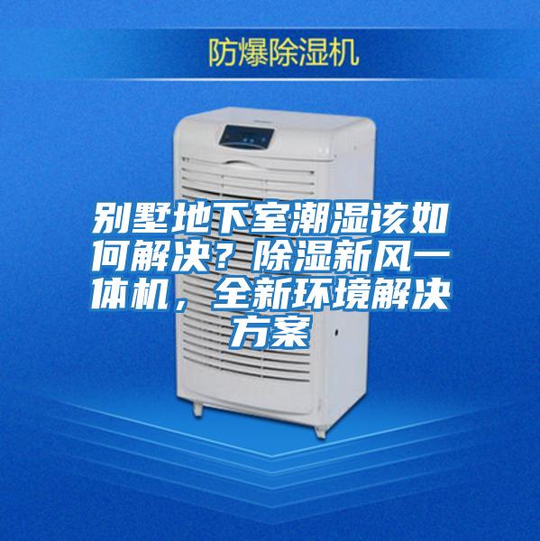 別墅地下室潮濕該如何解決？除濕新風(fēng)一體機，全新環(huán)境解決方案
