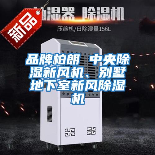 品牌柏朗 中央除濕新風(fēng)機、別墅地下室新風(fēng)除濕機