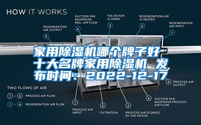 家用除濕機哪個(gè)牌子好 十大名牌家用除濕機 發(fā)布時(shí)間：2022-12-17