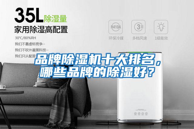 品牌除濕機十大排名，哪些品牌的除濕好？