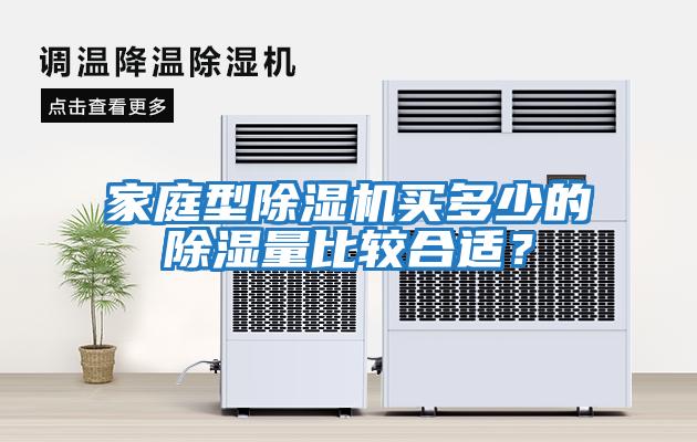 家庭型除濕機買(mǎi)多少的除濕量比較合適？