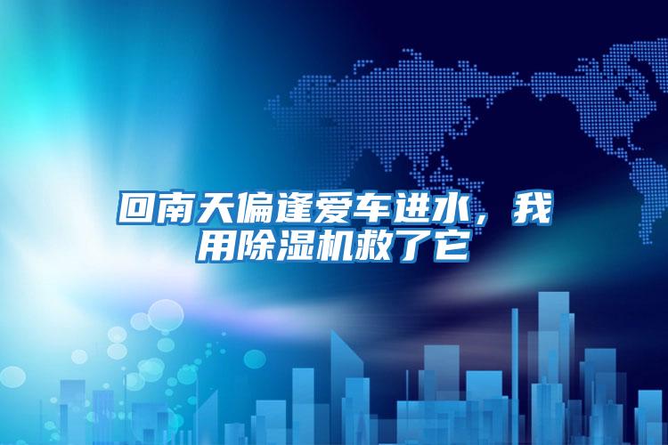 回南天偏逢愛(ài)車(chē)進(jìn)水，我用除濕機救了它