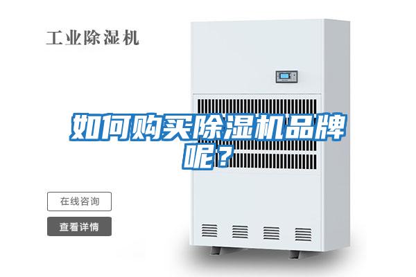 如何購買(mǎi)除濕機品牌呢？