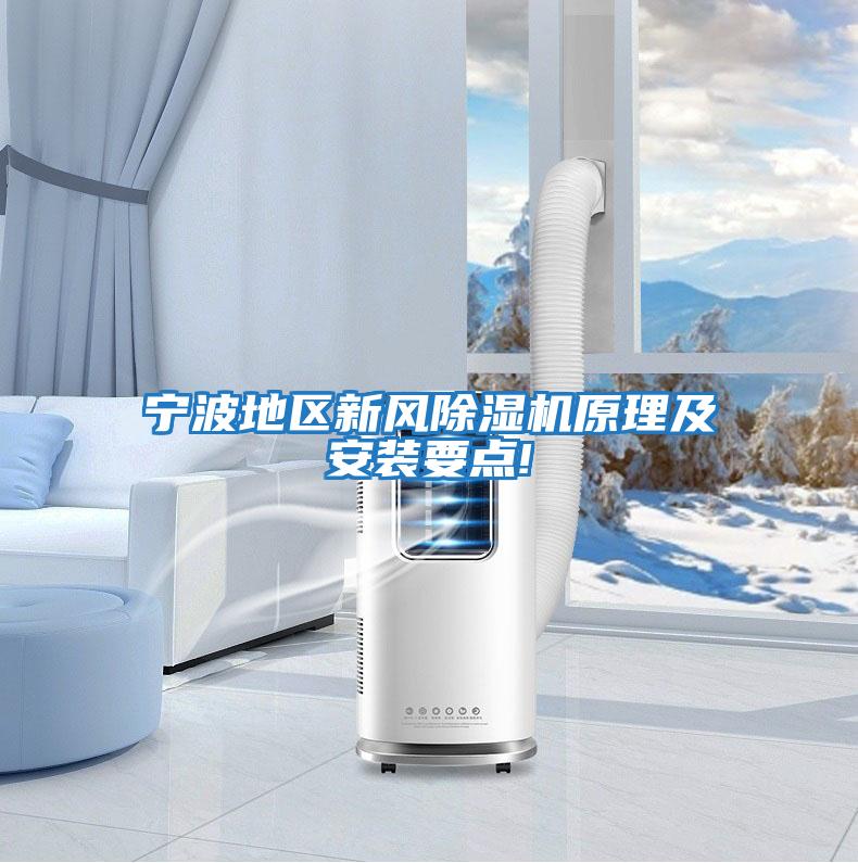 寧波地區新風(fēng)除濕機原理及安裝要點(diǎn)!