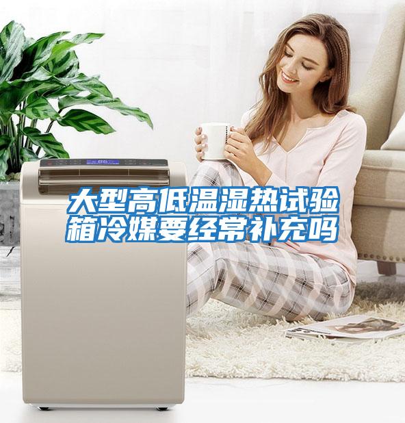 大型高低溫濕熱試驗箱冷媒要經(jīng)常補充嗎