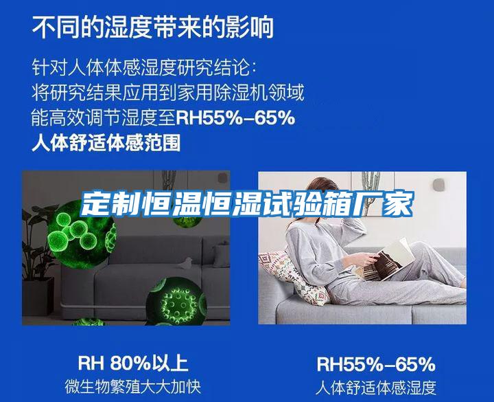 定制恒溫恒濕試驗箱廠(chǎng)家