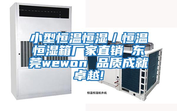 小型恒溫恒濕／恒溫恒濕箱廠(chǎng)家直銷(xiāo) 東莞wewon 品質(zhì)成就卓越!