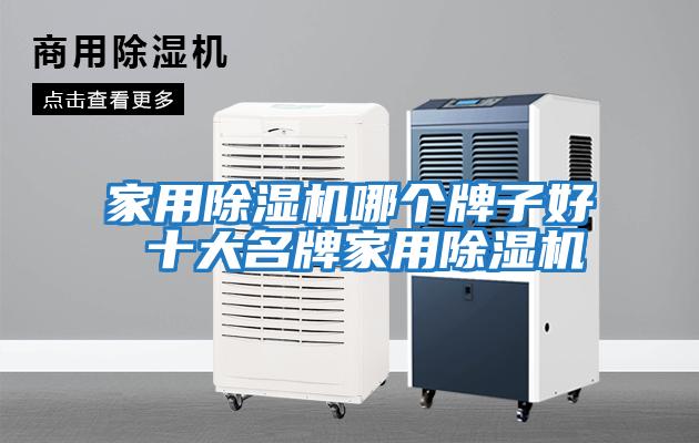 家用除濕機哪個(gè)牌子好 十大名牌家用除濕機