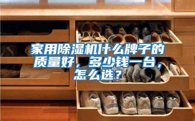 家用除濕機什么牌子的質(zhì)量好，多少錢(qián)一臺，怎么選？