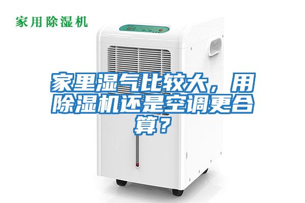 家里濕氣比較大，用除濕機還是空調更合算？