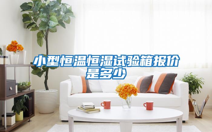 小型恒溫恒濕試驗箱報價(jià)是多少