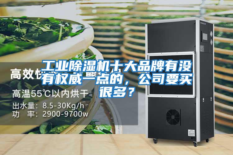 工業(yè)除濕機十大品牌有沒(méi)有權威一點(diǎn)的，公司要買(mǎi)很多？