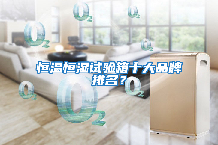 恒溫恒濕試驗箱十大品牌排名？