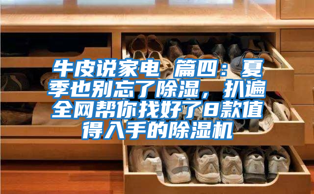 牛皮說(shuō)家電 篇四：夏季也別忘了除濕，扒遍全網(wǎng)幫你找好了8款值得入手的除濕機