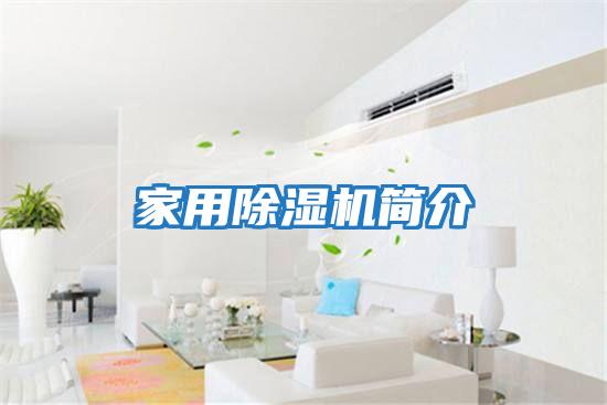 家用除濕機簡(jiǎn)介