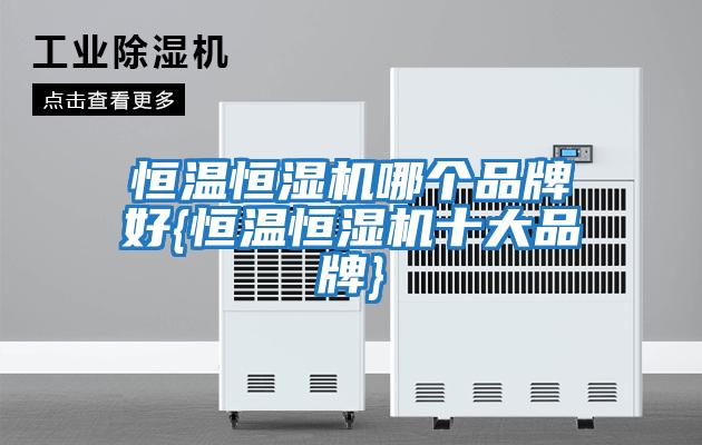 恒溫恒濕機哪個(gè)品牌好{恒溫恒濕機十大品牌}