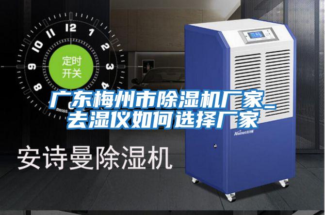 廣東梅州市除濕機廠(chǎng)家_去濕儀如何選擇廠(chǎng)家