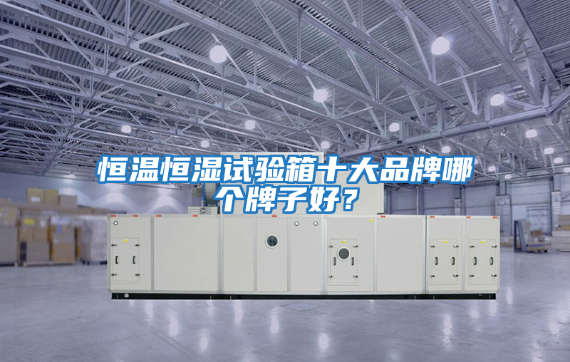恒溫恒濕試驗箱十大品牌哪個(gè)牌子好？