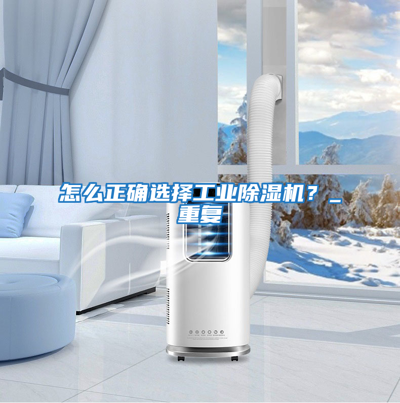 怎么正確選擇工業(yè)除濕機？_重復