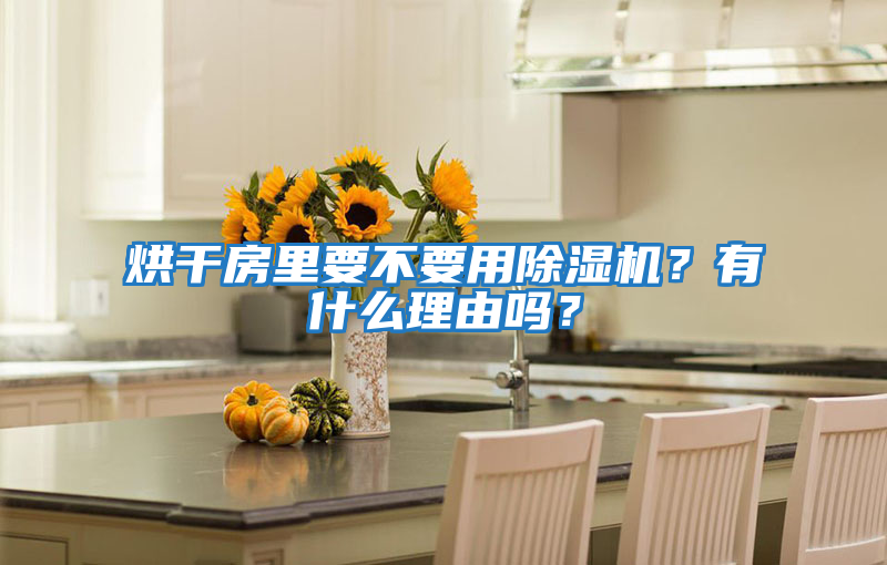 烘干房里要不要用除濕機？有什么理由嗎？