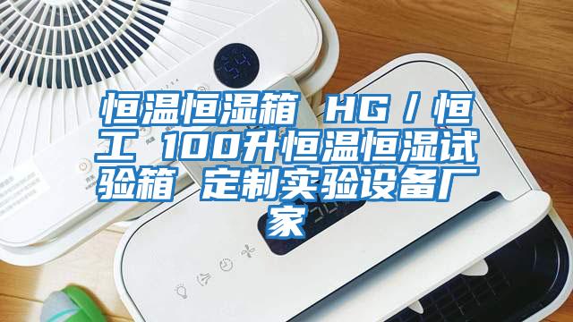恒溫恒濕箱 HG／恒工 100升恒溫恒濕試驗箱 定制實(shí)驗設備廠(chǎng)家