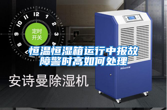 恒溫恒濕箱運行中報故障警時(shí)高如何處理