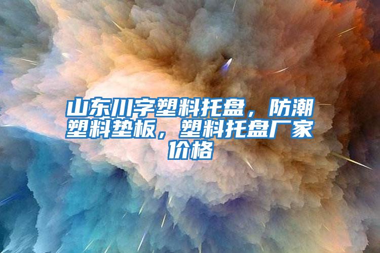 山東川字塑料托盤(pán)，防潮塑料墊板，塑料托盤(pán)廠(chǎng)家價(jià)格