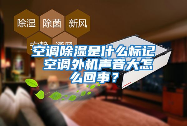 空調除濕是什么標記 空調外機聲音大怎么回事？