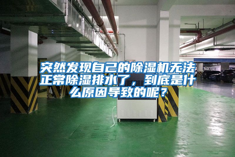 突然發(fā)現自己的除濕機無(wú)法正常除濕排水了，到底是什么原因導致的呢？