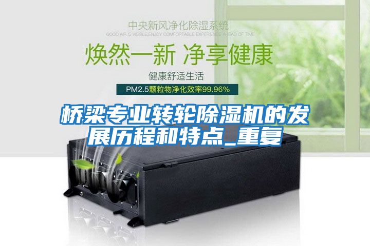 橋梁專(zhuān)業(yè)轉輪除濕機的發(fā)展歷程和特點(diǎn)_重復
