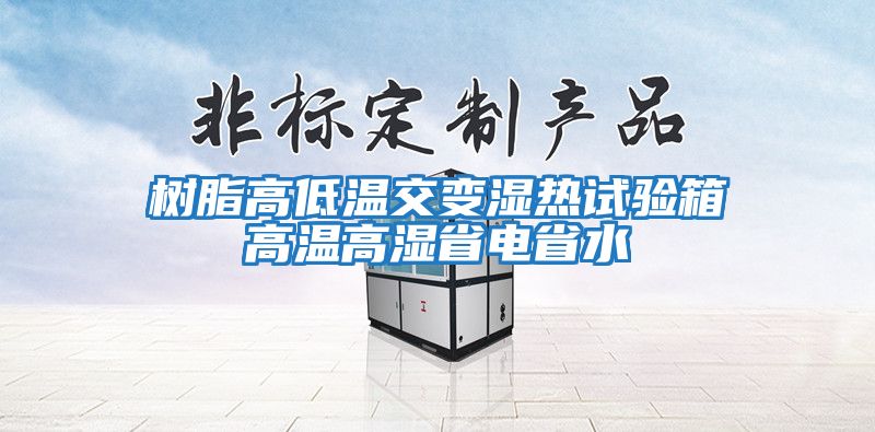 樹(shù)脂高低溫交變濕熱試驗箱高溫高濕省電省水