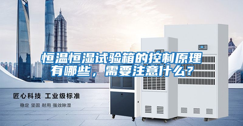 恒溫恒濕試驗箱的控制原理有哪些，需要注意什么？