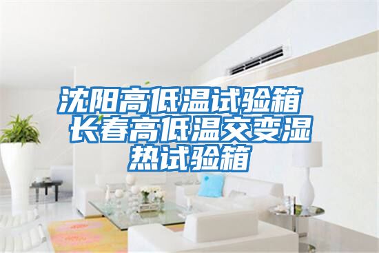 沈陽(yáng)高低溫試驗箱 長(cháng)春高低溫交變濕熱試驗箱